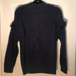 Cable-Knit Sweater Time and Tru